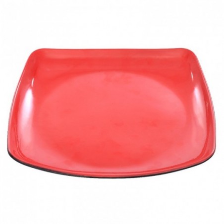 Prato De Melamina Quadrado 22 cm x 22 cm No Atacado