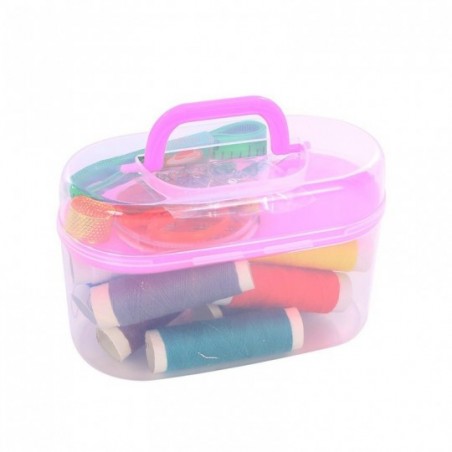 Kit Maleta De Costura Com 26 Peças No Atacado