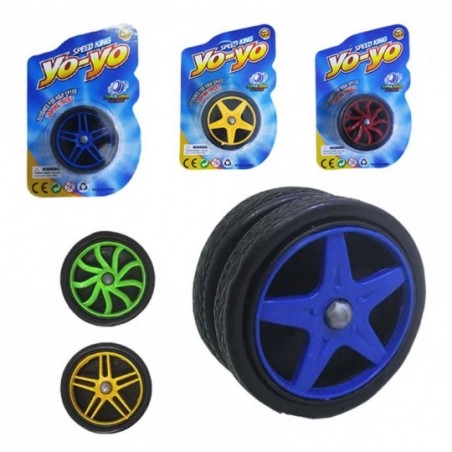 Ioiô Com Formato Roda De Carro Speed King No Atacado