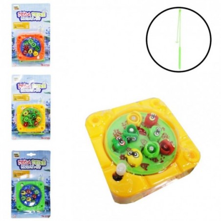 Brinquedo Pega Peixe Coloridos Com Varinha No Atacado
