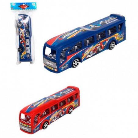 Ônibus A Fricção Pull Back Na Solapa Infantil No Atacado