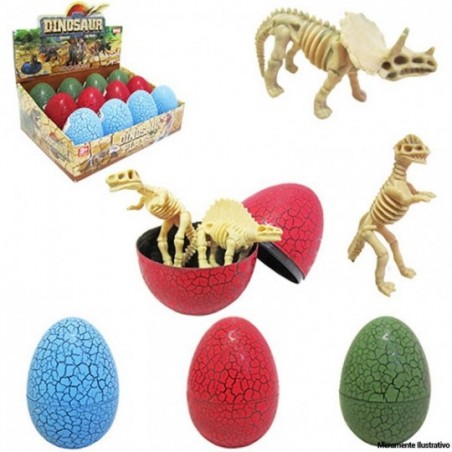 Ovo De Dinossauro Fosseis 2 Unidades Infantil No Atacado