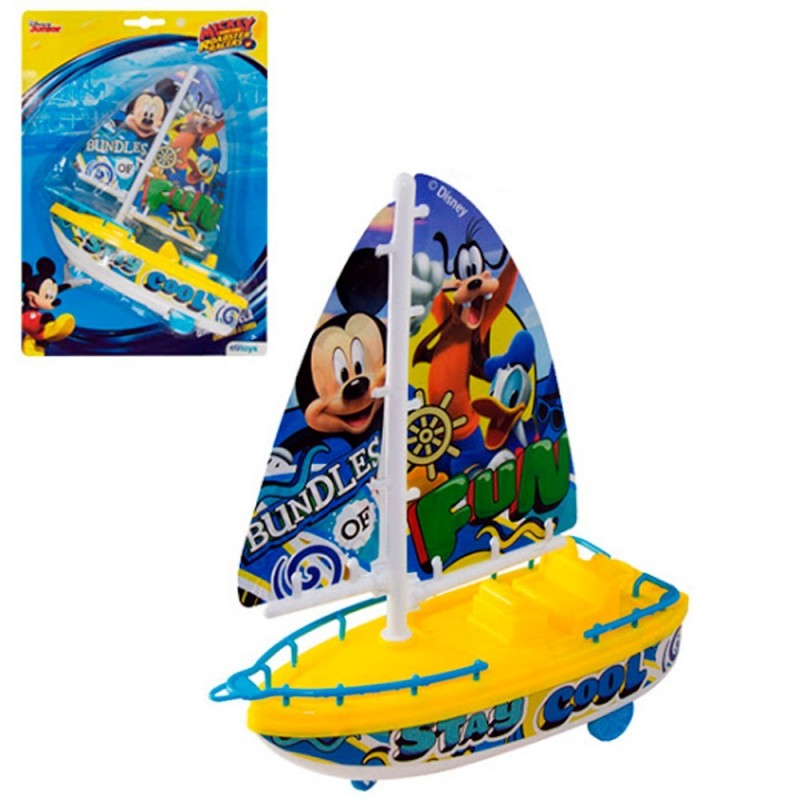 Barco A Velas Do Mickey Com Rodinhas Infantil