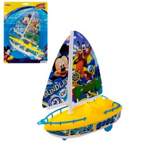Barco A Velas Do Mickey Com Rodinhas Infantil