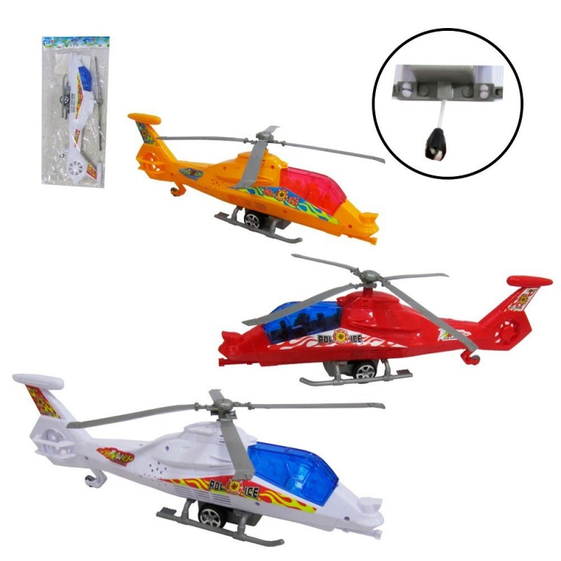 Helicóptero À Fricção Police Fire Rescue Infantil No Atacado
