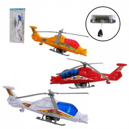 Helicóptero À Fricção Police Fire Rescue Infantil No Atacado