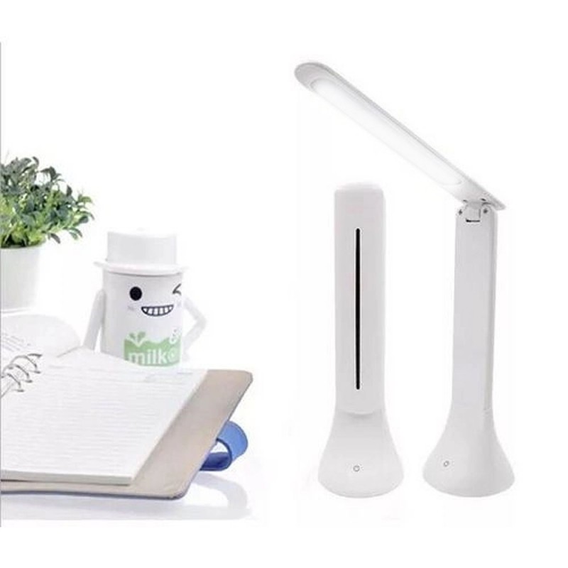 Luminária Mesa Recarregável Touch 18 Leds 3 Níveis Luz