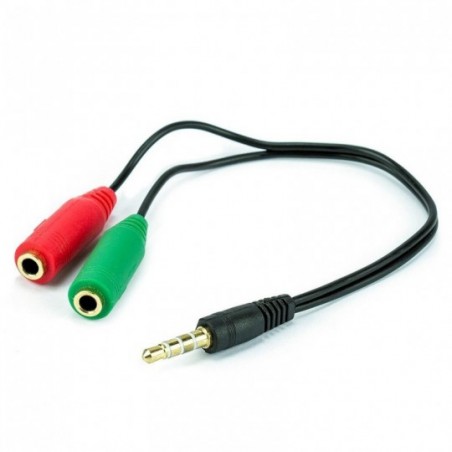 Adaptador De Headset P2/P3 Computadores Vídeo Games