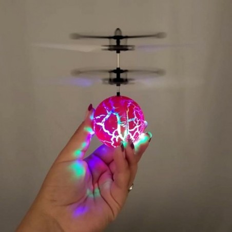 Drone Formato Bola Com Sensor De Aproximação Recarregável