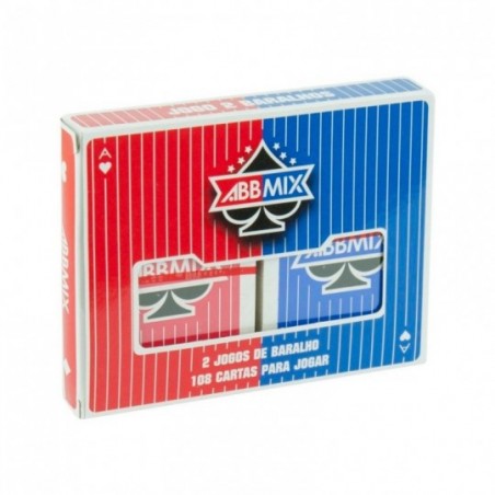 Kit Dois Jogos De Baralho 54 Cartas Cada