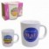 Caneca Porcelana Temática Querida mãe Estampas Variadas
