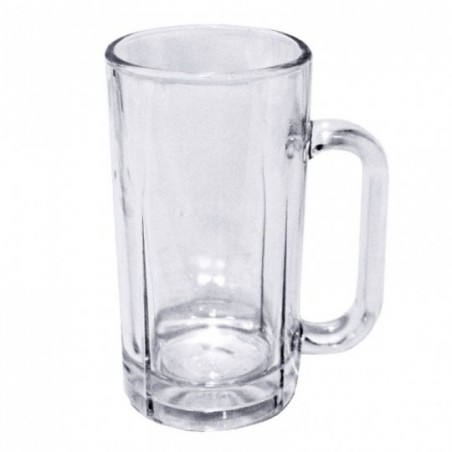 Caneca De Vidro 540ml Para Chopp Em Alto Relevo No Atacado
