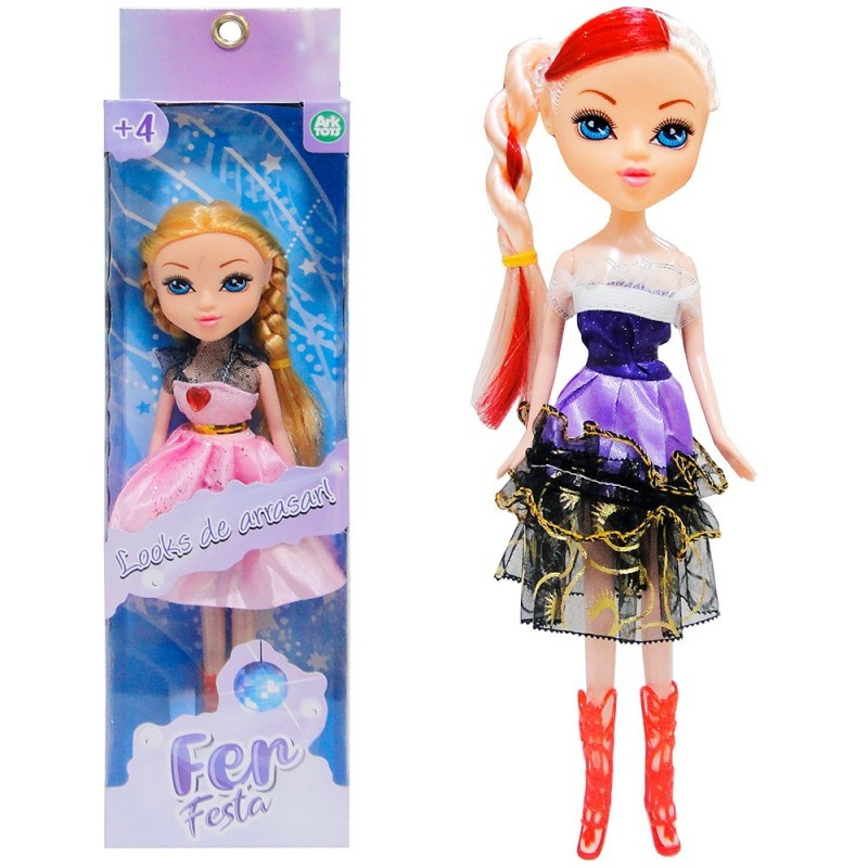 Boneca Fer Festa Looks de Arrasar Infantil No Atacado 