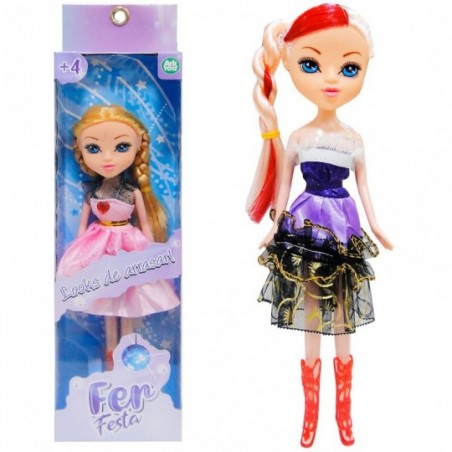 Boneca Fer Festa Looks de Arrasar Infantil No Atacado 