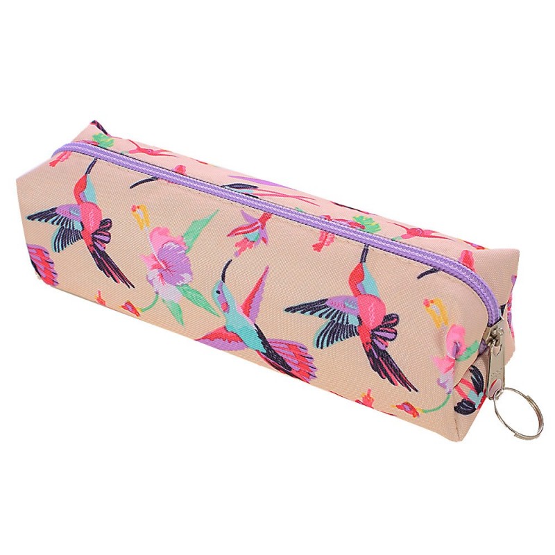 Estojo Escolar Universitário Feminino Porta Lápis Estampado
