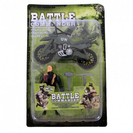 Kit Militar Acessórios Battle Commander Infantil Atacado 