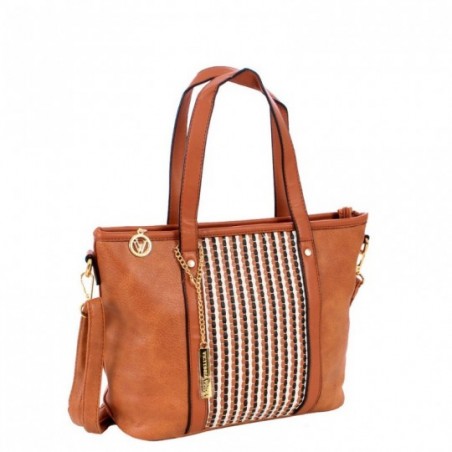 Bolsa Feminina Mini Totem Alto Relevo Tresse Com Pingente