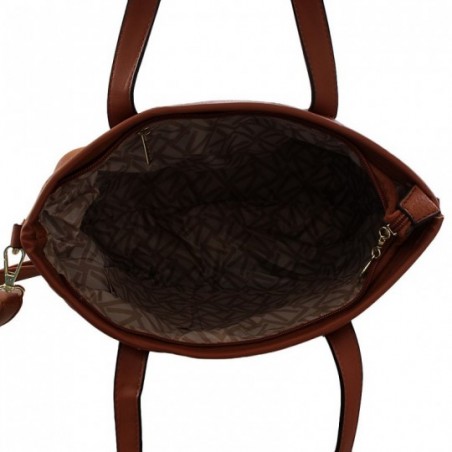 Bolsa Feminina Mini Totem Alto Relevo Tresse Com Pingente
