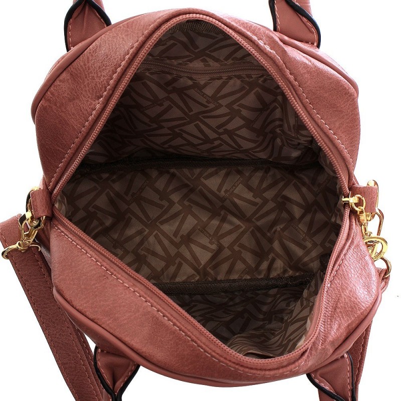 Bolsa Feminina Mini Tote Com Pingente Em Alto Relevo