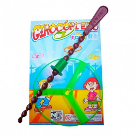 Girocóptero Mini Brinquedo De Giro Coloridos Infantil