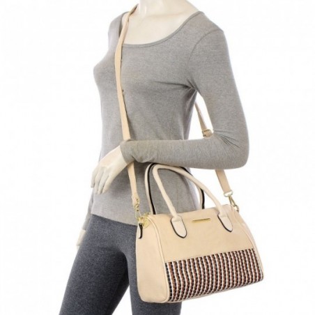 Bolsa Mini Totem Feminina Tresse Alça Dupla Relevo