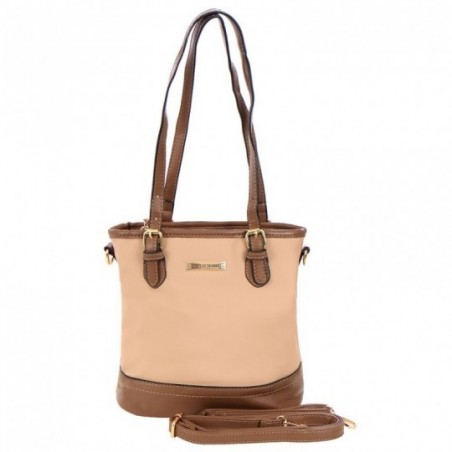Bolsa Feminina Ombro Mini Totem Alça Dupla Em Alto Relevo