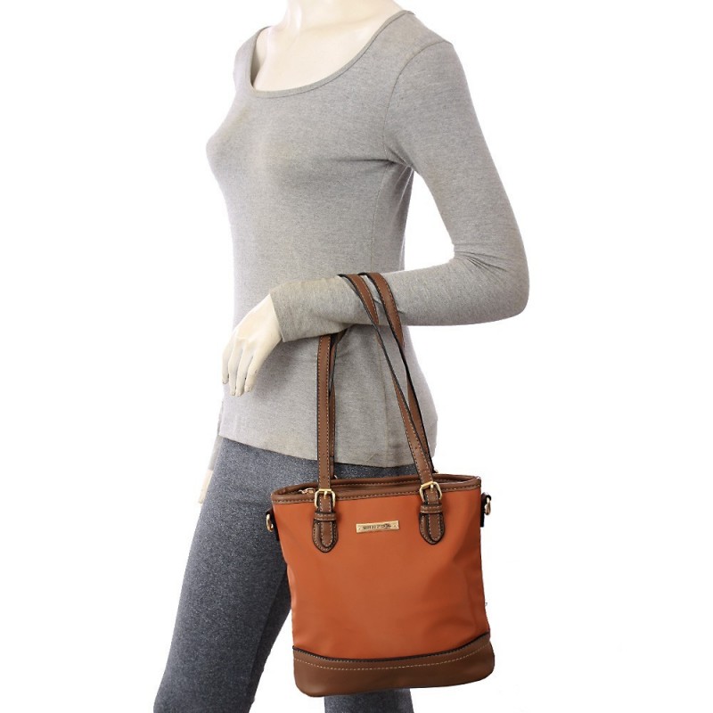 Bolsa Feminina Ombro Mini Totem Alça Dupla Em Alto Relevo