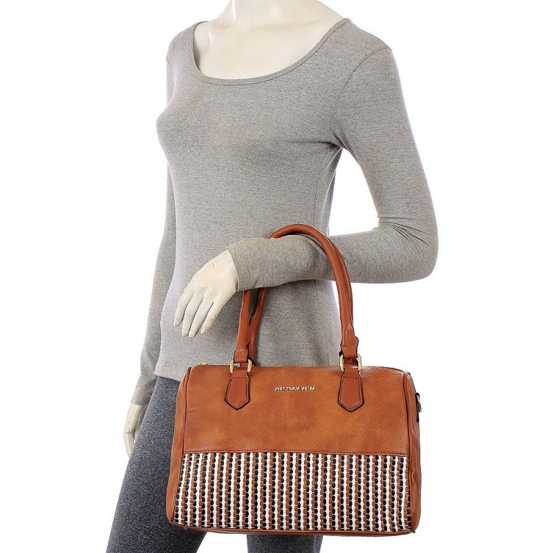 Bolsa Feminina Totem Grande Em Alto Relevo Tresse Colorido 