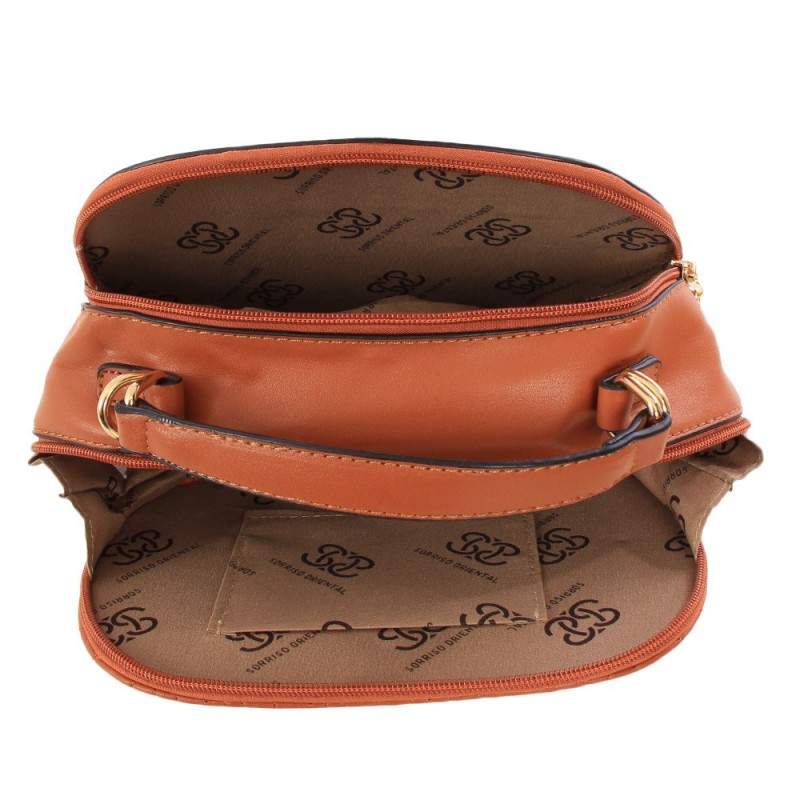 Bolsa Feminina De Mão Em Matelassê Com Duas Repartições