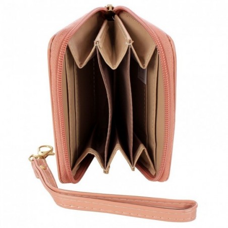 Carteira Feminina Em Verniz Com Tassel Porta Cartão