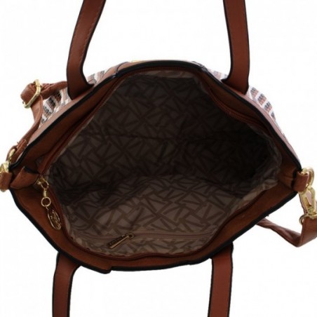 Bolsa Feminina De Luxo Em Alto Relevo Com Tresse Colorido