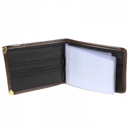 Carteira Masculina Lisa Sem Fecho Porta Cartões/ Moedas