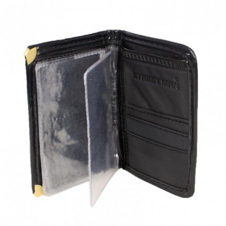 Carteira Masculina Mini Slim Com Porta CNH Externo