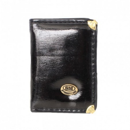 Carteira Masculina Mini Slim Lisa Com Porta CNH Sem Fecho