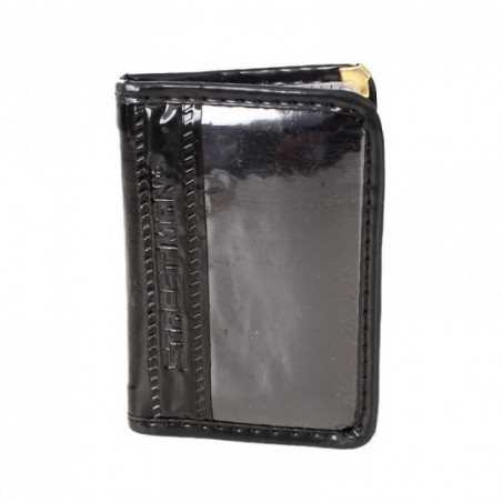 Carteira Masculina Mini Slim Lisa Com Porta CNH Sem Fecho