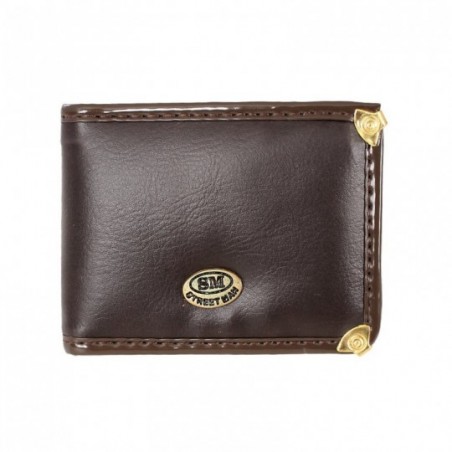 Carteira Masculina Mini Slim Alto Relevo Sem Fecho
