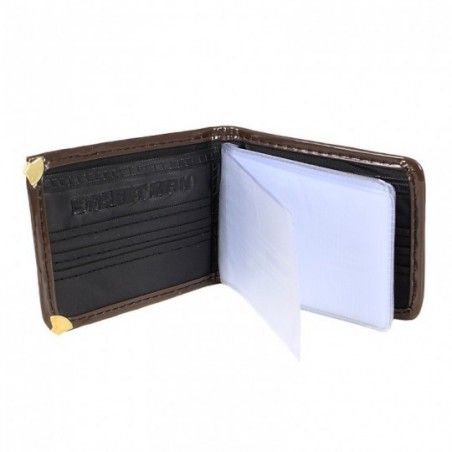 Carteira Masculina Mini Slim Alto Relevo Sem Fecho