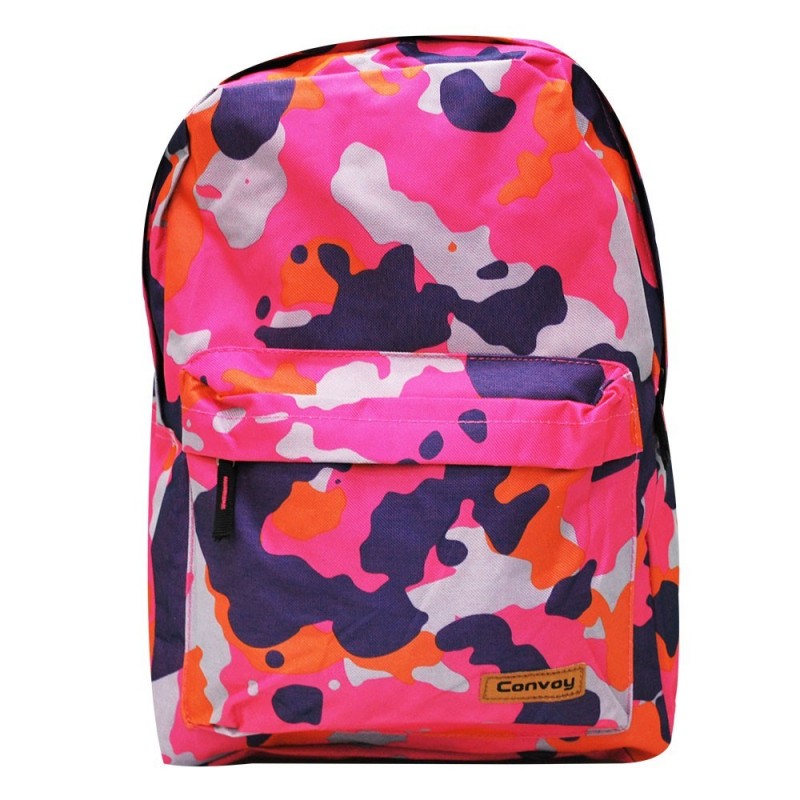 Mochila Feminina Casual Convoy Com Estampas