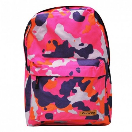 Mochila Feminina Casual Convoy Com Estampas