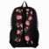 Mochila Feminina Escolar Juvenil Estampa Floral E Listrada