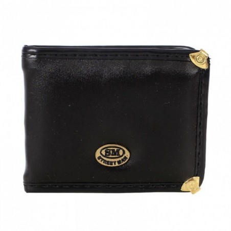 Carteira Mini Masculina Porta Cartões Sem Fecho Slim