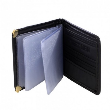 Carteira Mini Masculina Porta Cartões Sem Fecho Slim