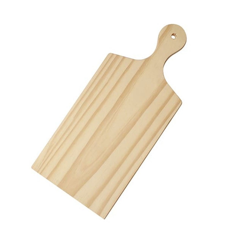Tábua De Carne Em Madeira Multiuso 16cm x 35cm No Atacado