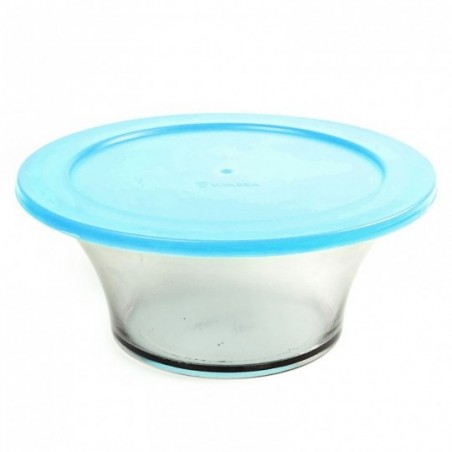 Tigela De Vidro Fruteira Com Tampa 2,5 litros Venezza