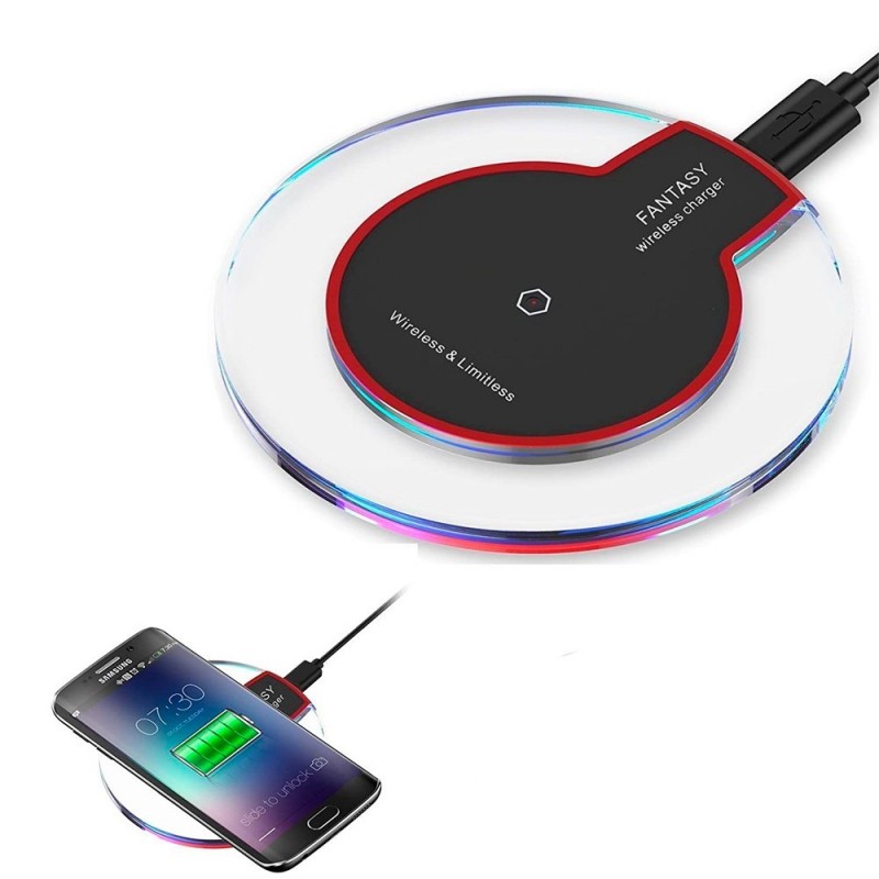 Carregador Por Indução Portátil Wireless Sem Fio