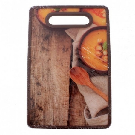 Tábua Retangular De Carne Ou Uso Geral Estampada 30cm x 20CM
