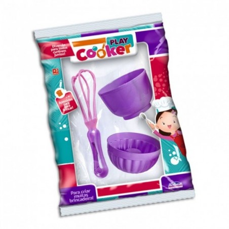 Kit Infantil Confeitaria Com 3 Peças Altimar No Atacado
