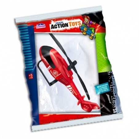 Helicóptero De Bombeiro Brinquedo Infantil Altimar