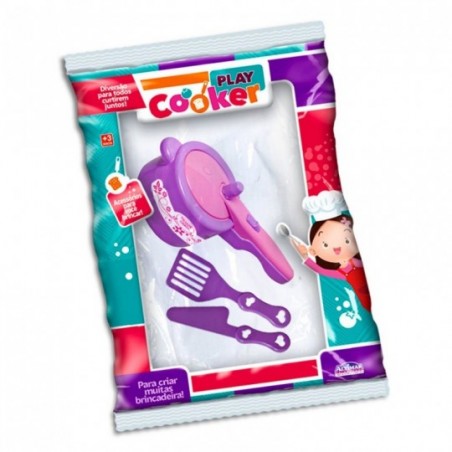 Panela De Pressão Infantil Com Dois Utensílios No Atacado