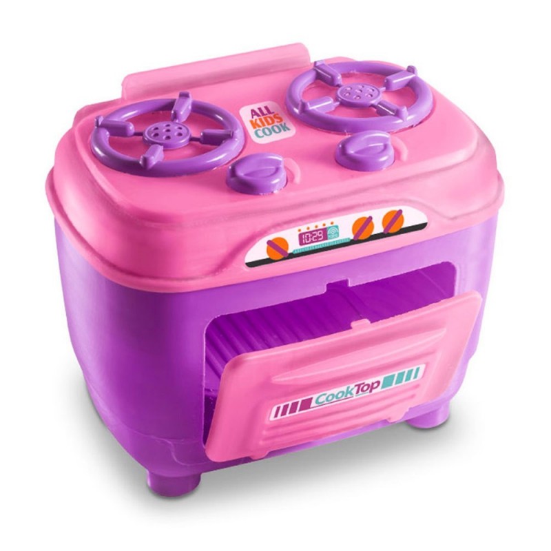 Kit Fogão Infantil Play Cooker Com 3 Peças Zuca Toys